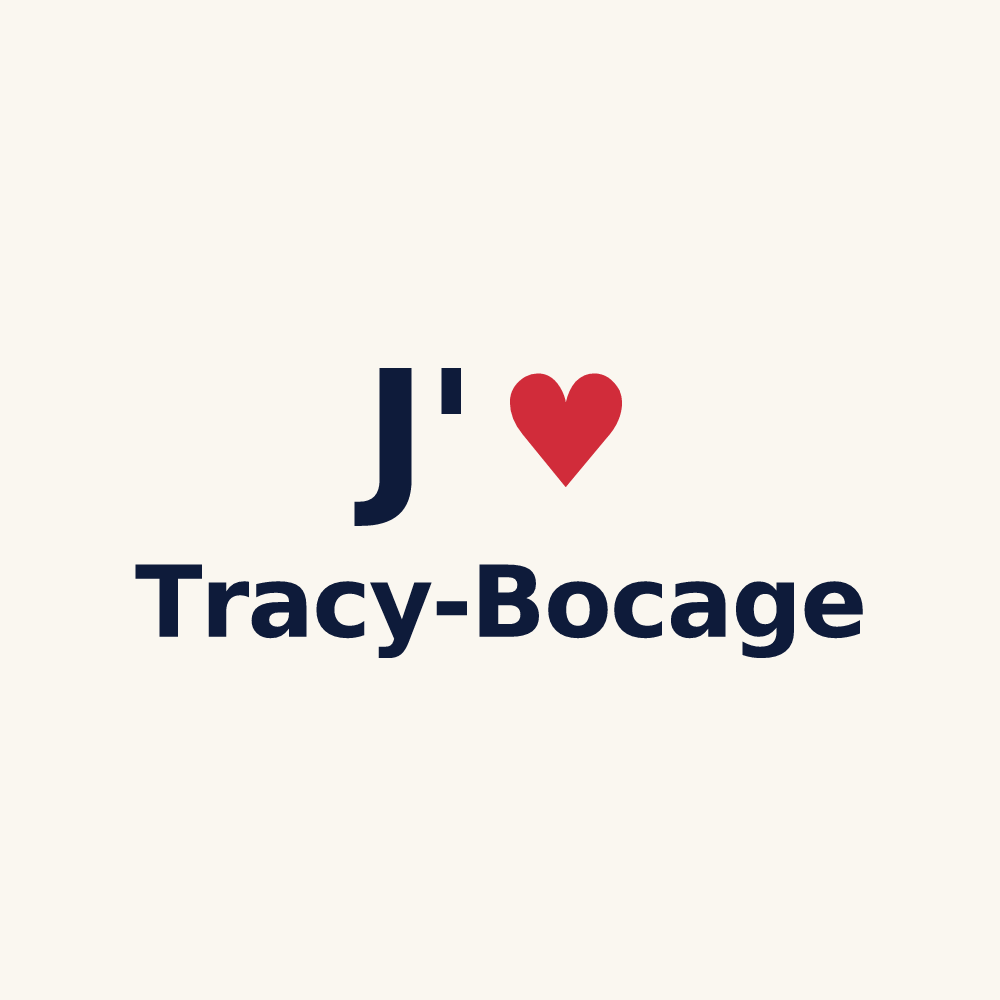 Tasse personnalisée Tracy-Bocage — design J'aime Tracy-Bocage