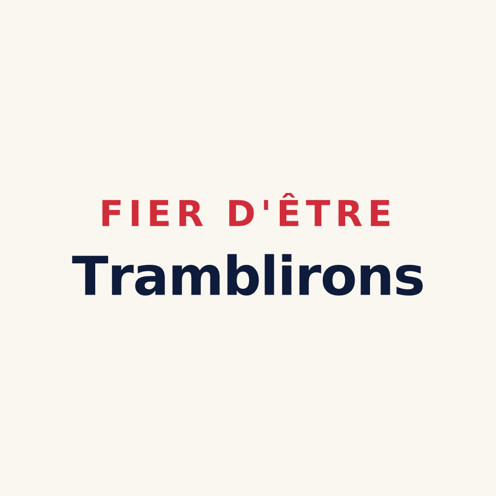 Tasse « Fier d'être Tramblirons » — design pour Trambly