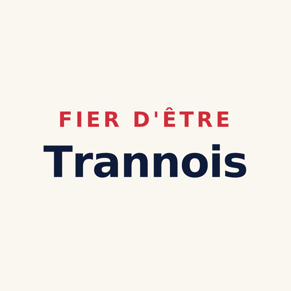 Tasse « Fier d'être Trannois » — design pour Trannes
