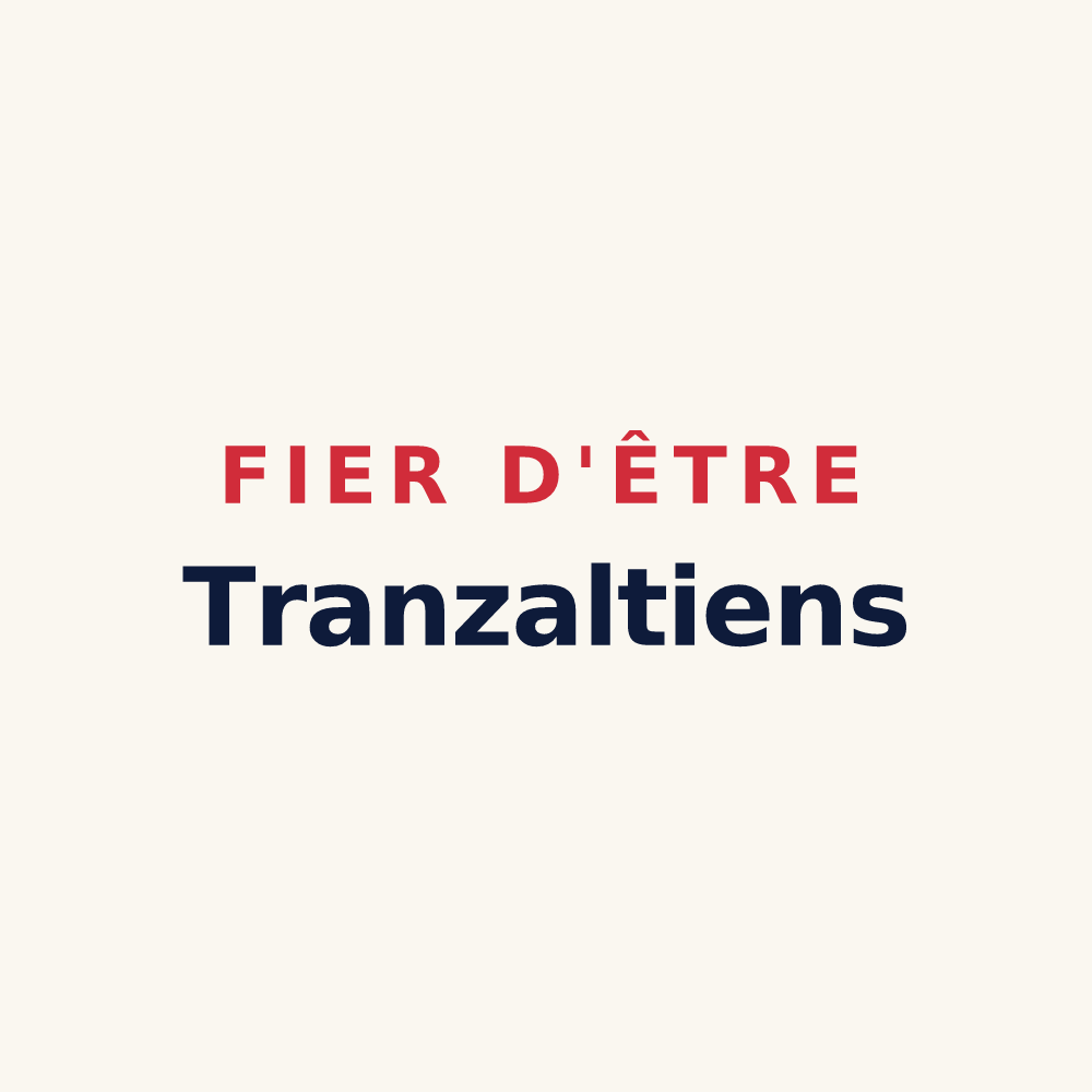 Tasse « Fier d'être Tranzaltiens » — design pour Tranzault