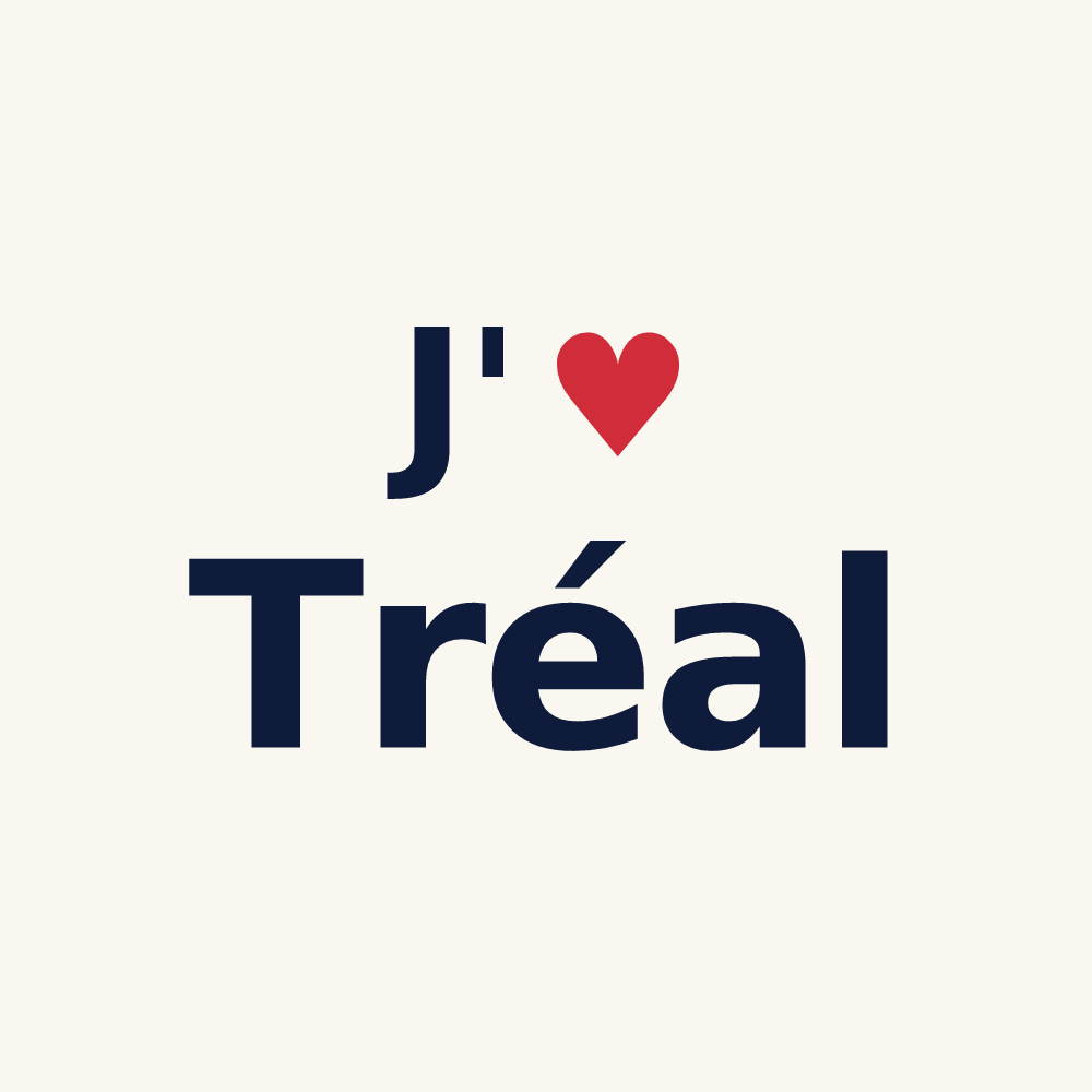 Tasse personnalisée Tréal — design J'aime Tréal