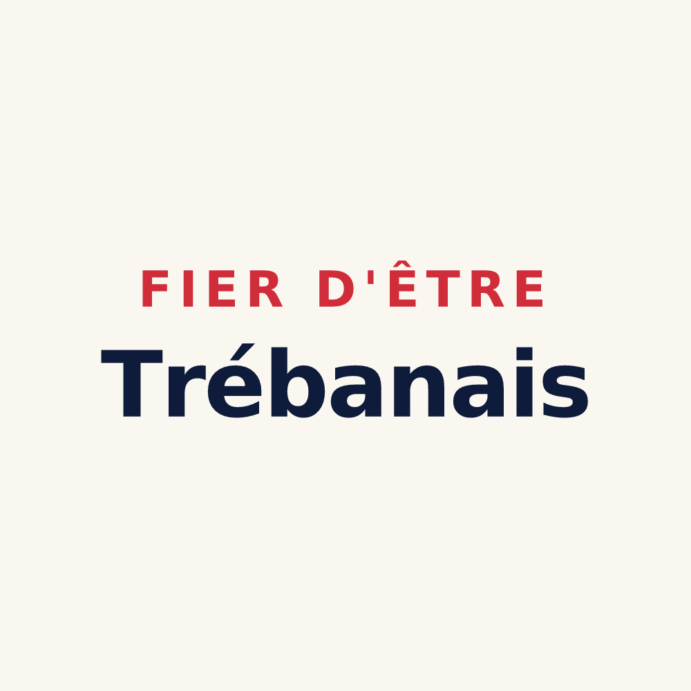 Tasse « Fier d'être Trébanais » — design pour Treban