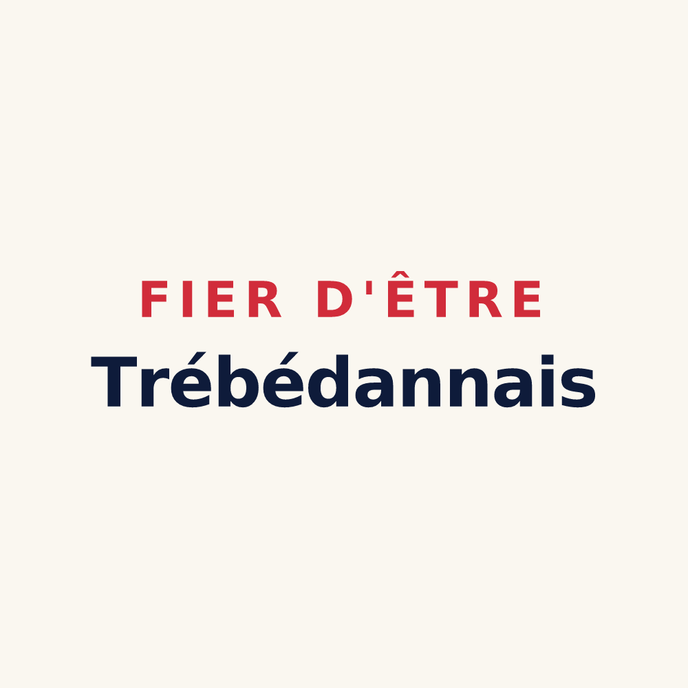Tasse « Fier d'être Trébédannais » — design pour Trébédan