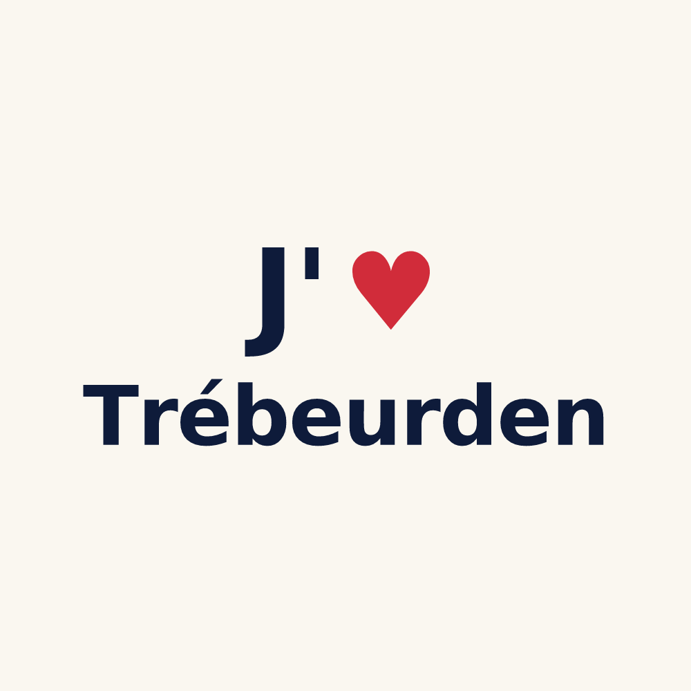 Tasse personnalisée Trébeurden — design J'aime Trébeurden