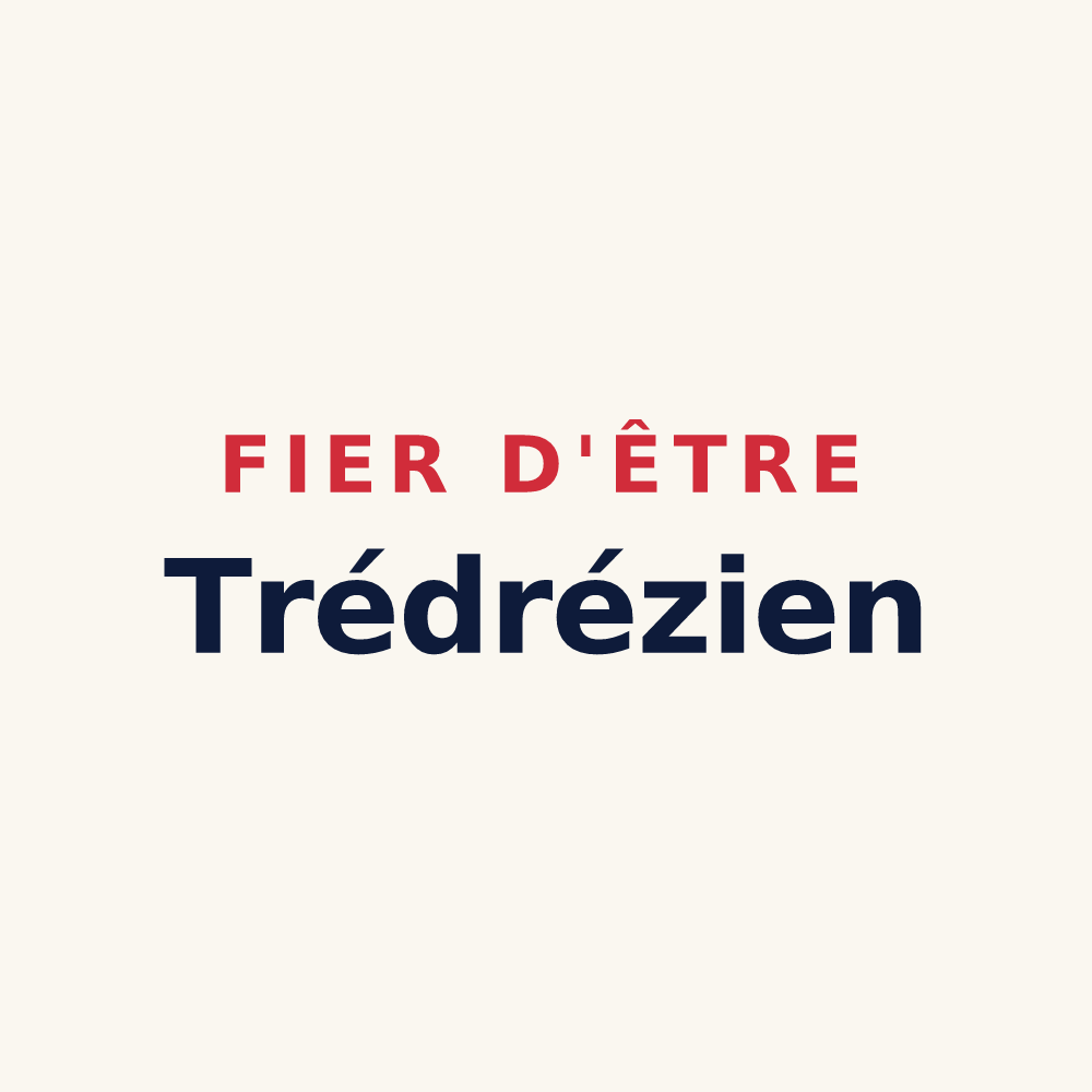 Tasse « Fier d'être Trédrézien » — design pour Trédrez-Locquémeau