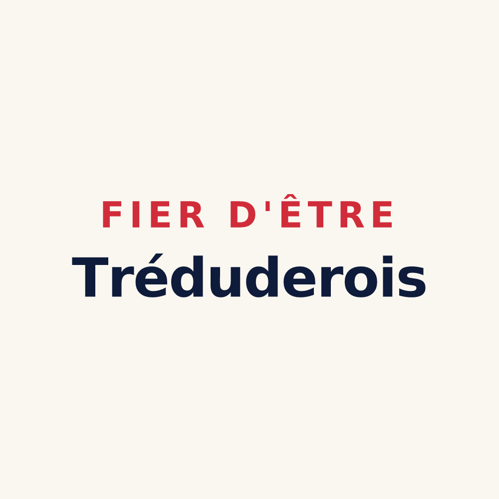 Tasse « Fier d'être Tréduderois » — design pour Tréduder