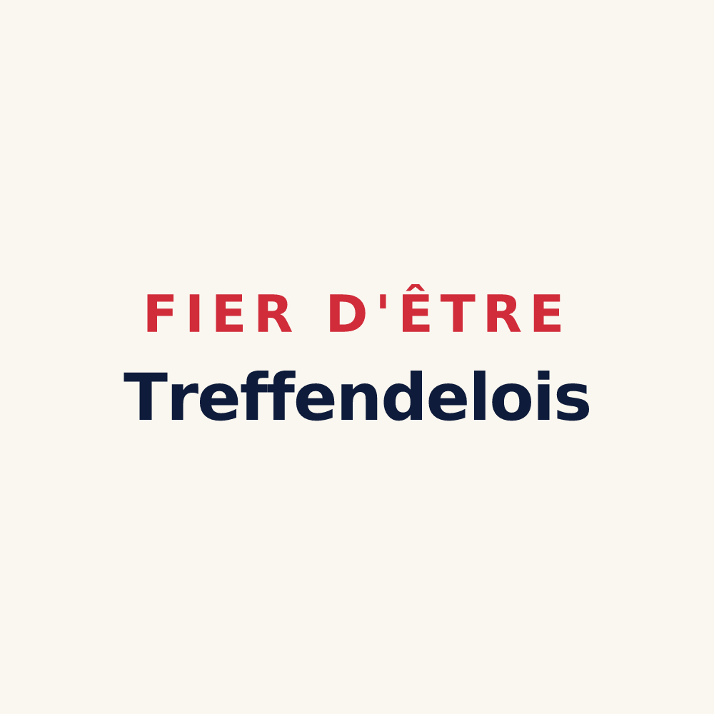 Tasse « Fier d'être Treffendelois » — design pour Treffendel