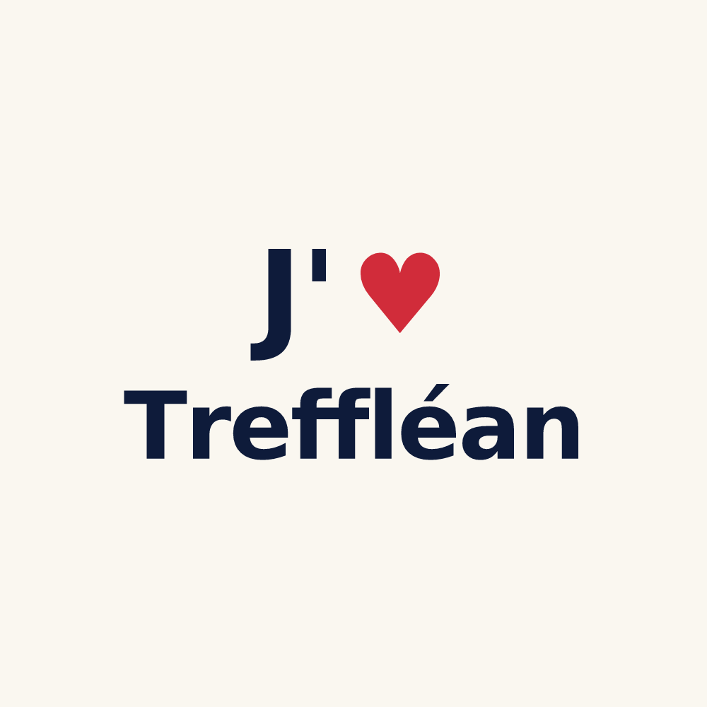 Tasse personnalisée Treffléan — design J'aime Treffléan