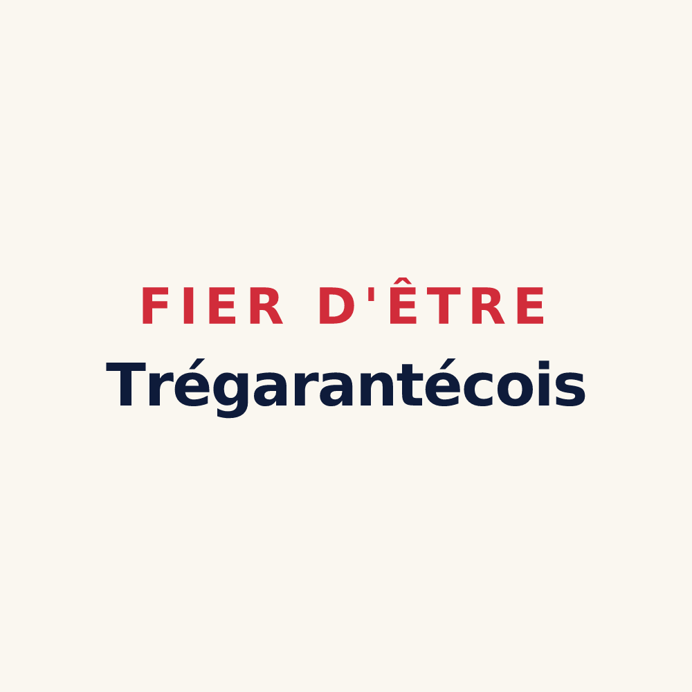 Tasse « Fier d'être Trégarantécois » — design pour Trégarantec