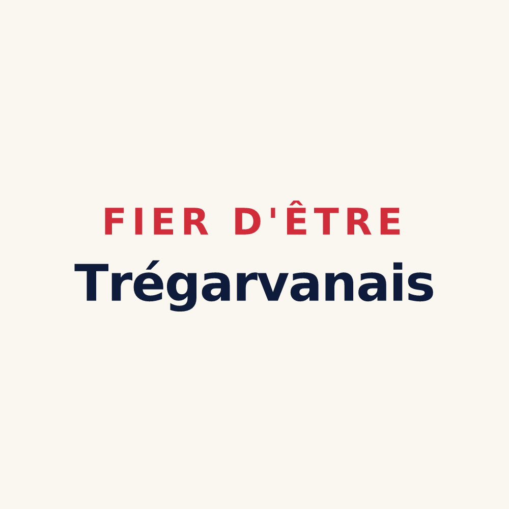Tasse « Fier d'être Trégarvanais » — design pour Trégarvan