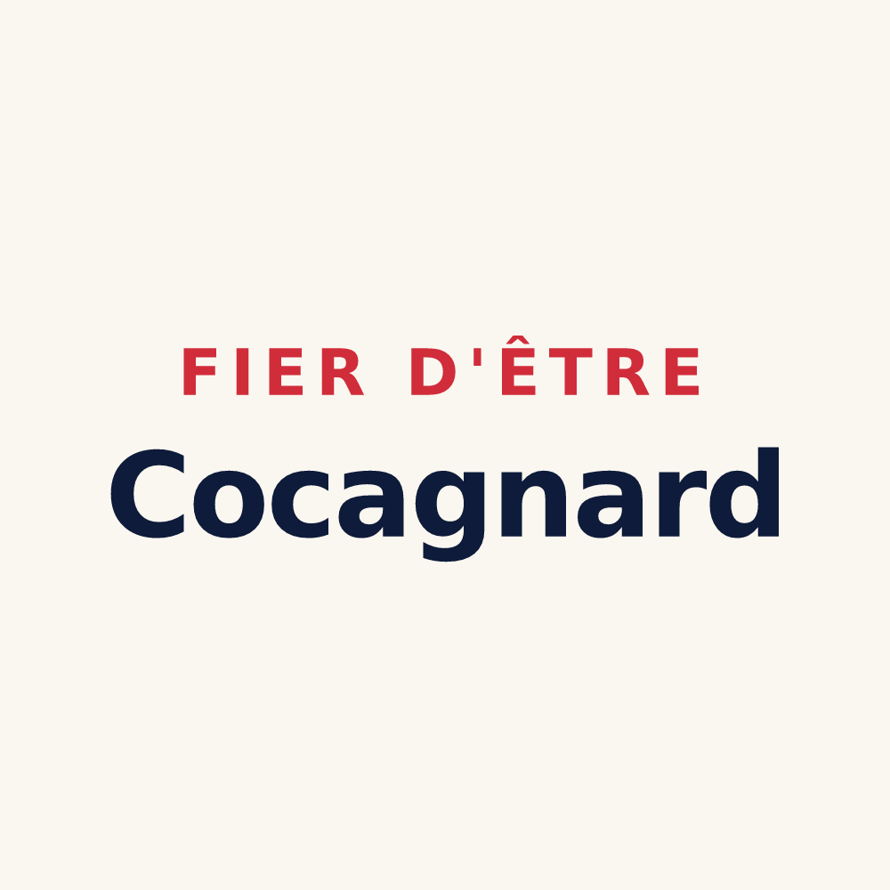 Tasse « Fier d'être Cocagnard » — design pour Tréglamus
