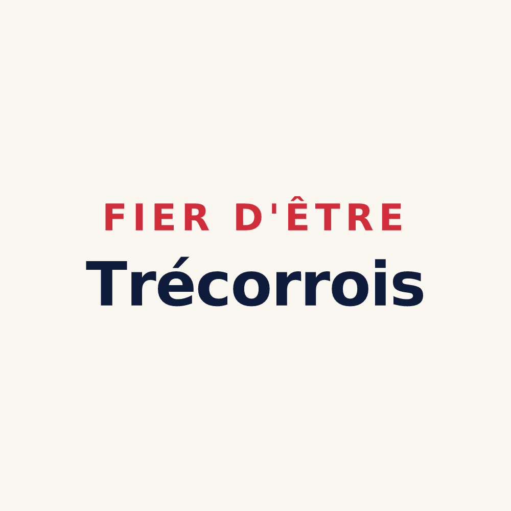 Tasse « Fier d'être Trécorrois » — design pour Tréguier