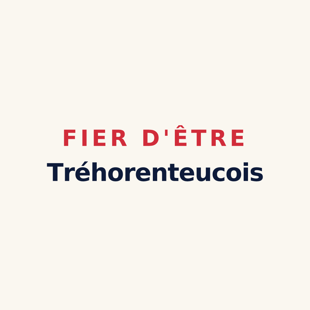 Tasse « Fier d'être Tréhorenteucois » — design pour Tréhorenteuc