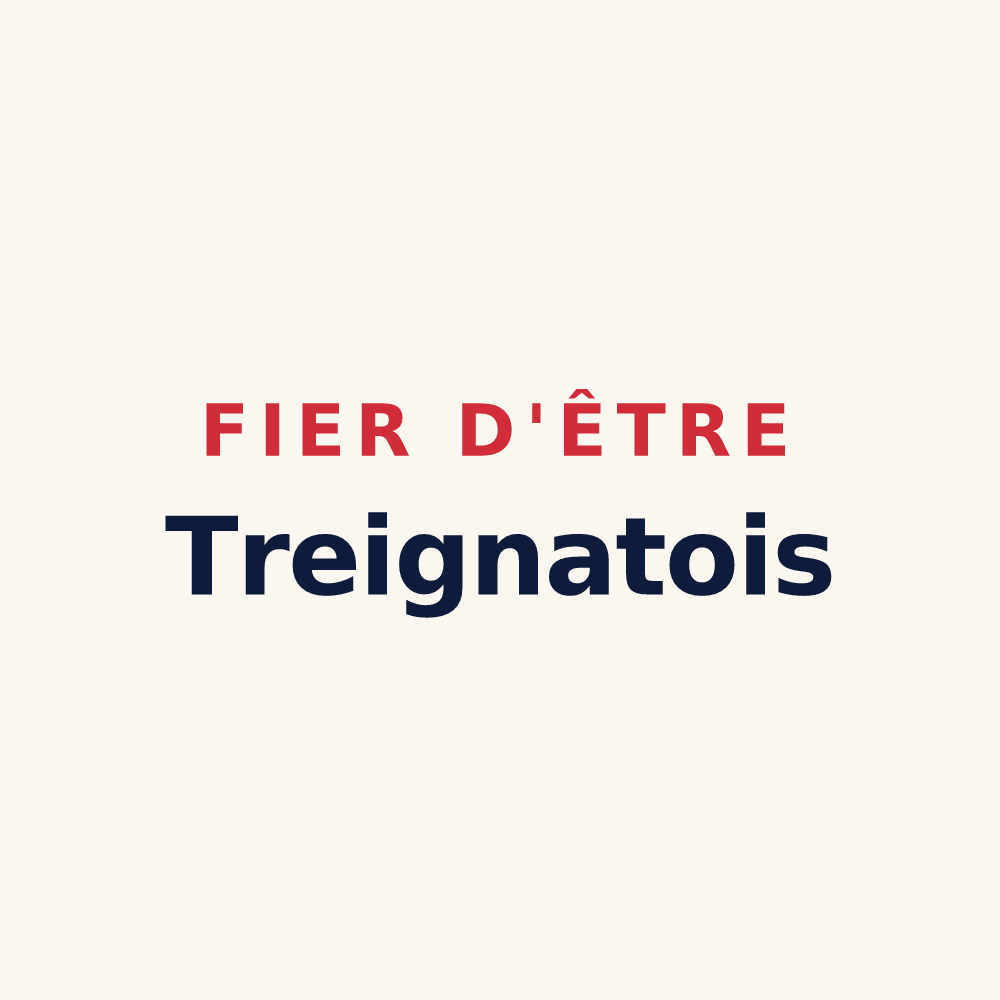 Tasse « Fier d'être Treignatois » — design pour Treignat