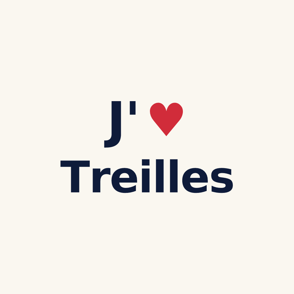 Tasse personnalisée Treilles — design J'aime Treilles