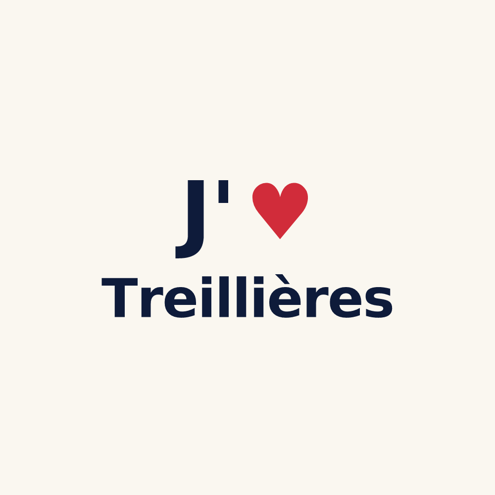 Tasse personnalisée Treillières — design J'aime Treillières