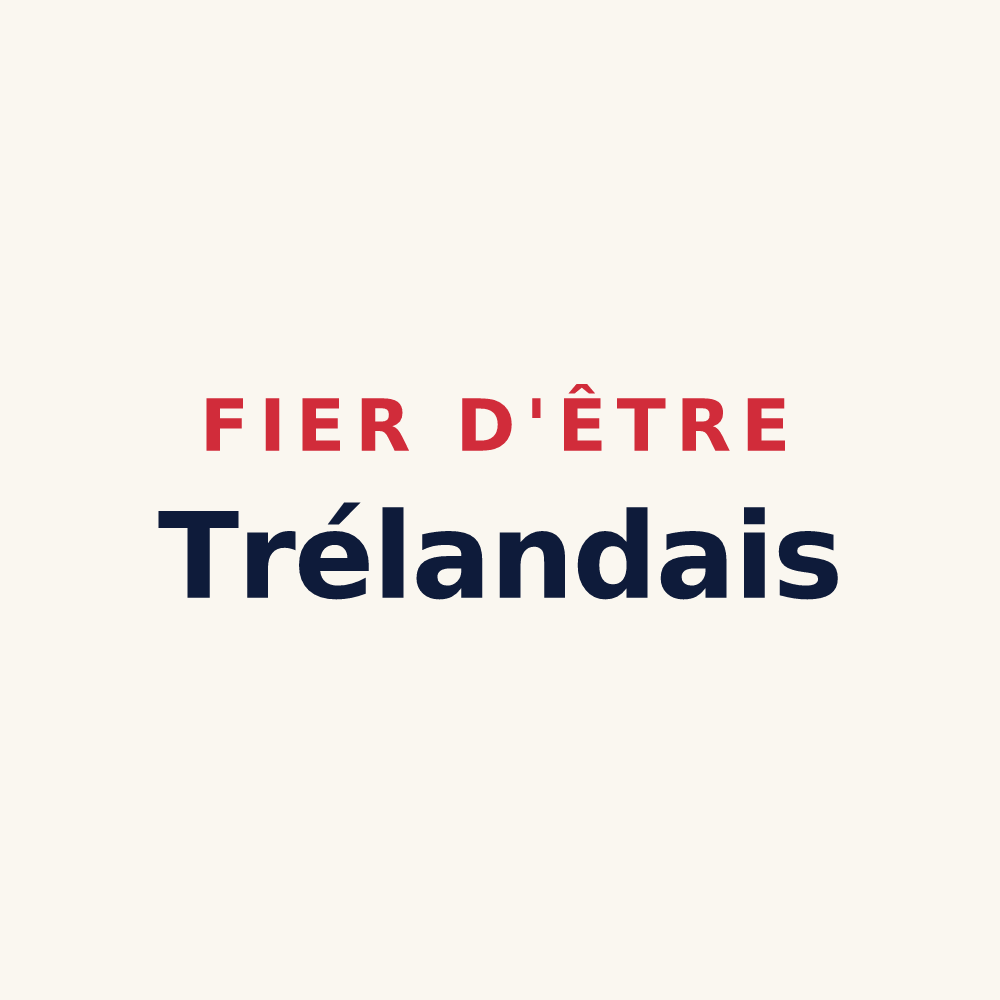 Tasse « Fier d'être Trélandais » — design pour Trélans