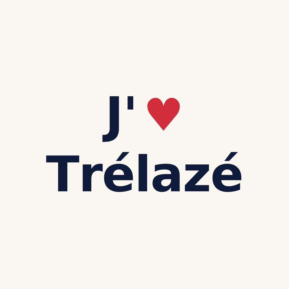 Tasse personnalisée Trélazé — design J'aime Trélazé
