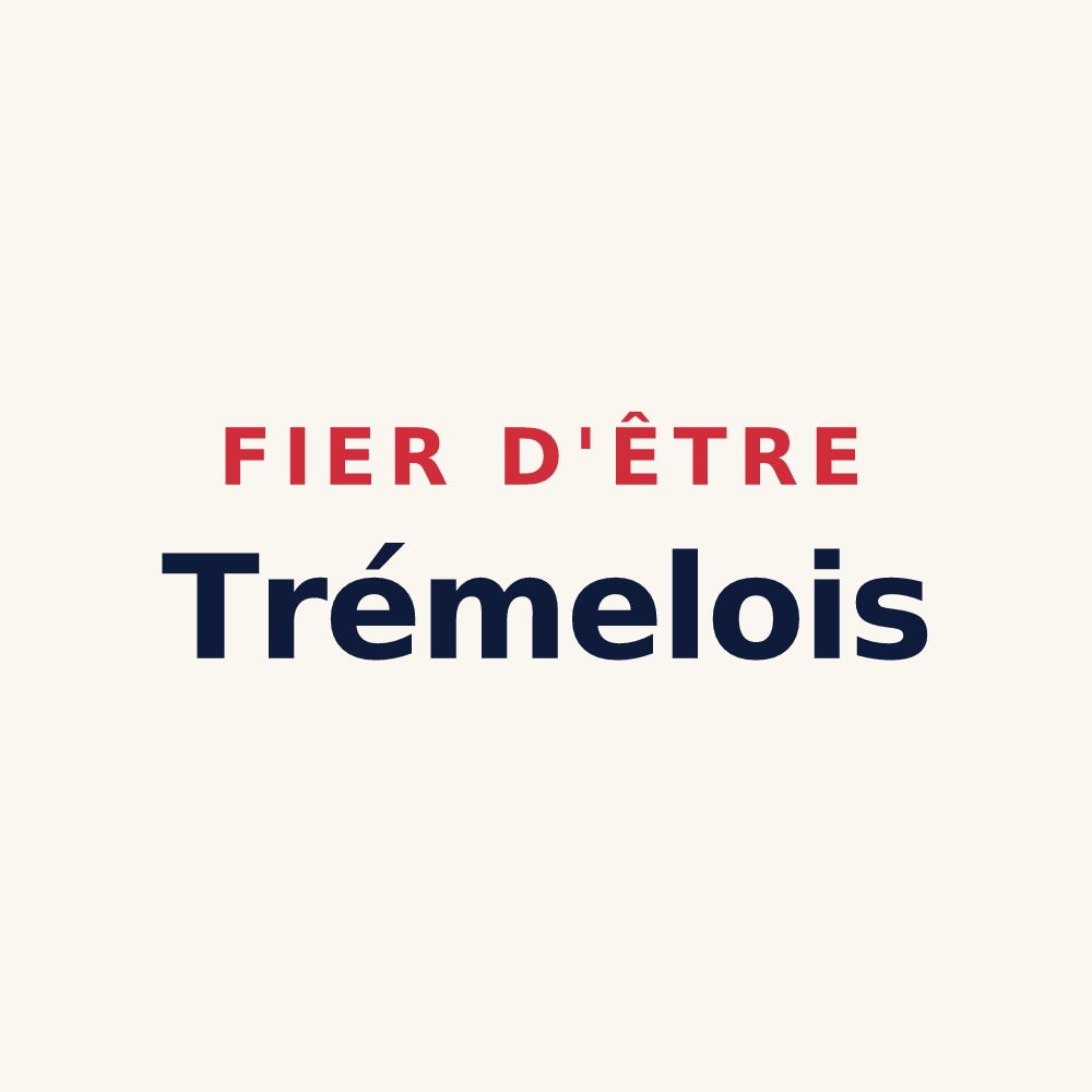 Tasse « Fier d'être Trémelois » — design pour Trémel