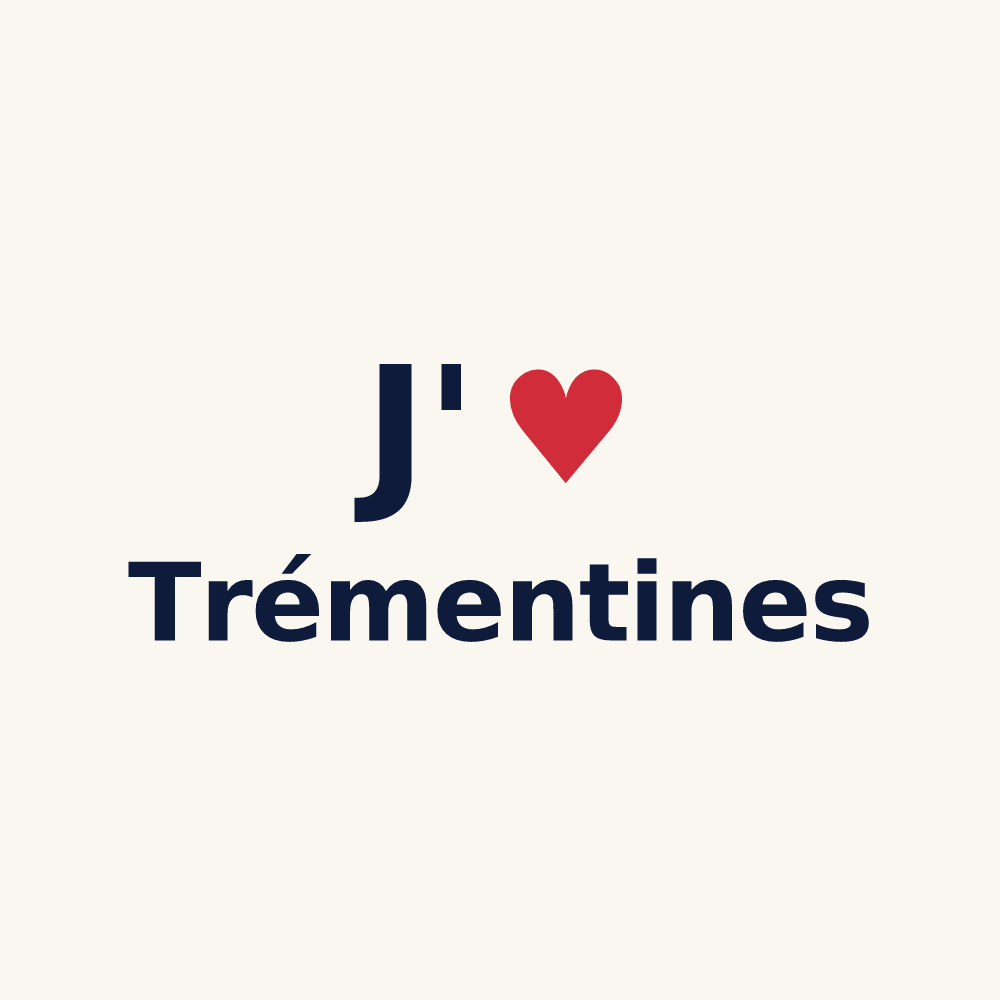 Tasse personnalisée Trémentines — design J'aime Trémentines