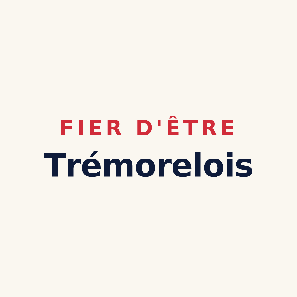 Tasse « Fier d'être Trémorelois » — design pour Trémorel