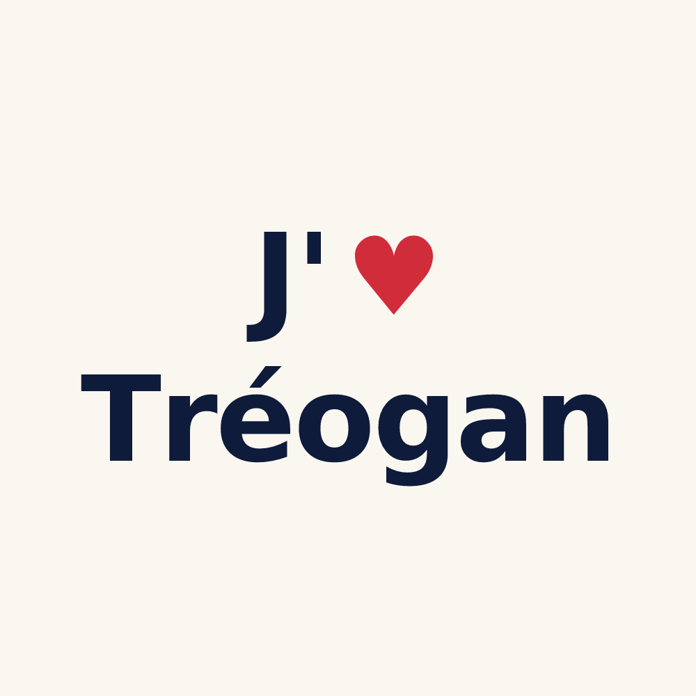 Tasse personnalisée Tréogan — design J'aime Tréogan