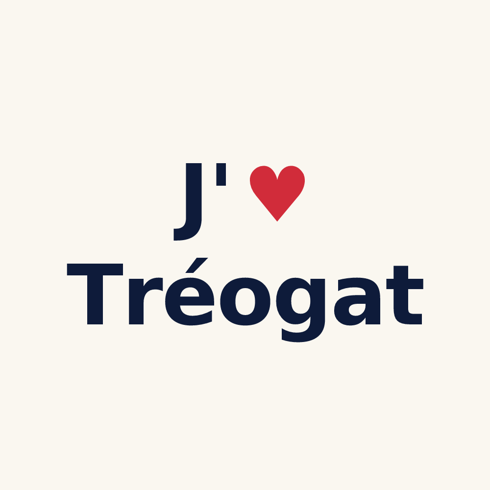 Tasse personnalisée Tréogat — design J'aime Tréogat