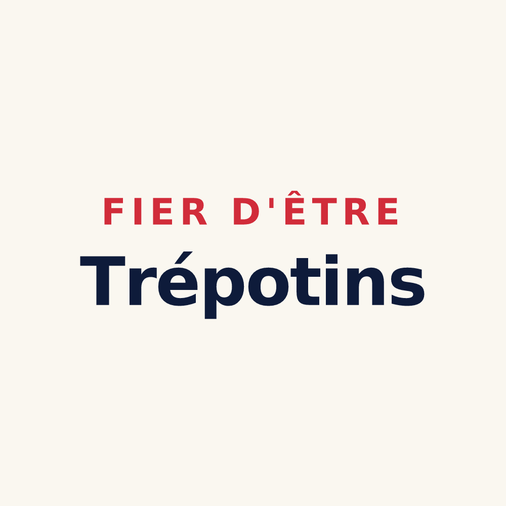 Tasse « Fier d'être Trépotins » — design pour Trépot