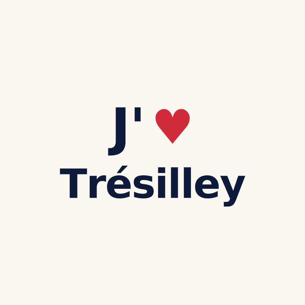 Tasse personnalisée Trésilley — design J'aime Trésilley