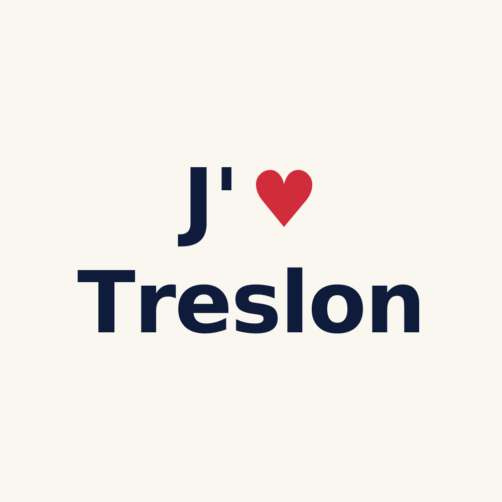 Tasse personnalisée Treslon — design J'aime Treslon