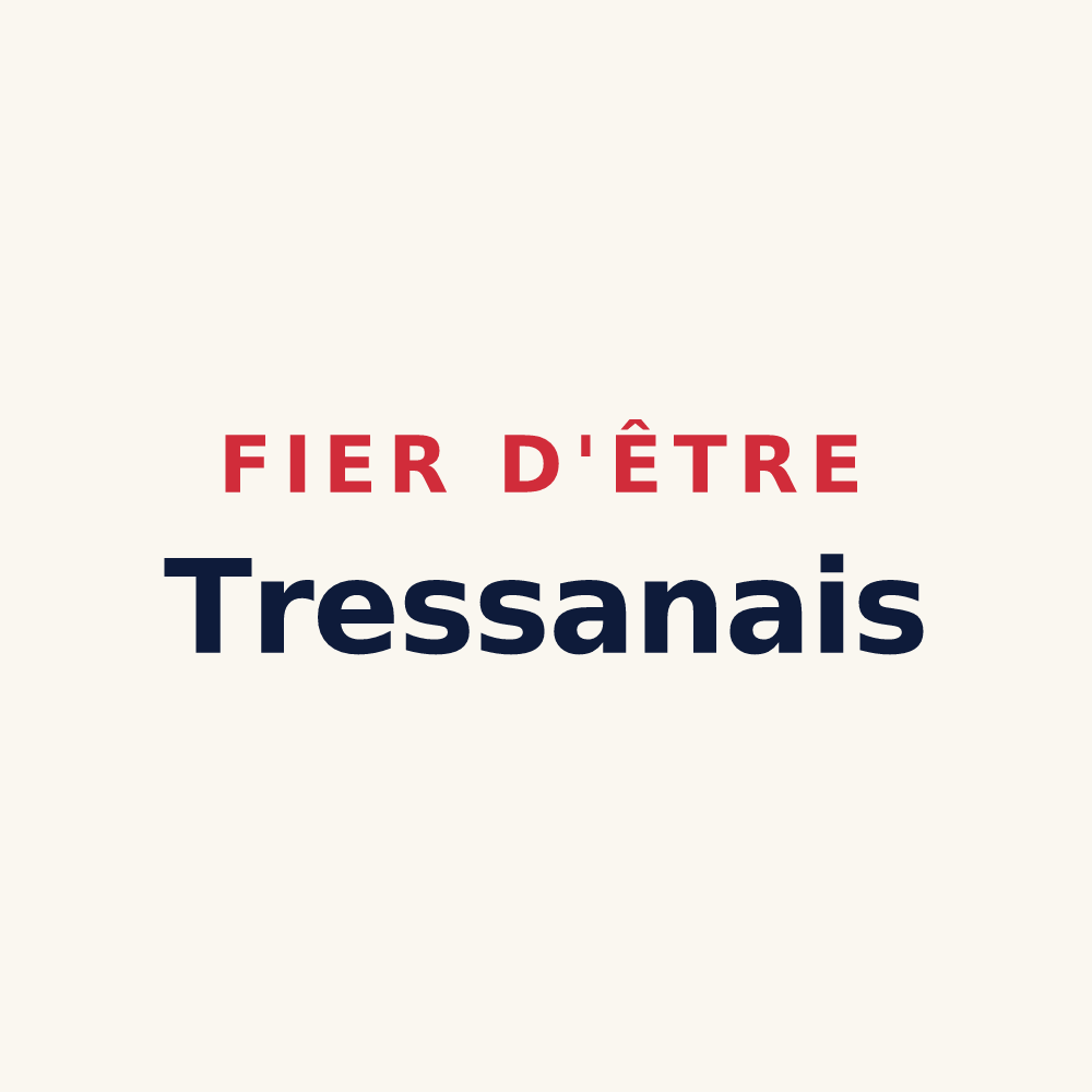 Tasse « Fier d'être Tressanais » — design pour Tressan
