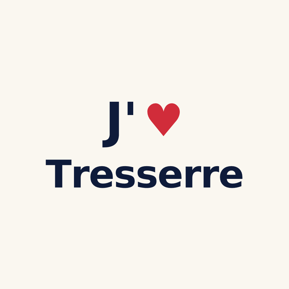 Tasse personnalisée Tresserre — design J'aime Tresserre