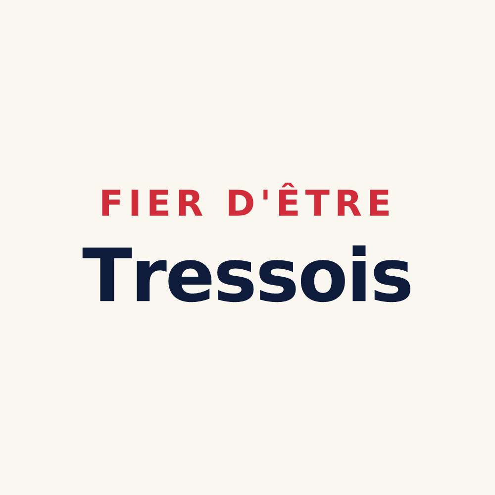 Tasse « Fier d'être Tressois » — design pour Tresses