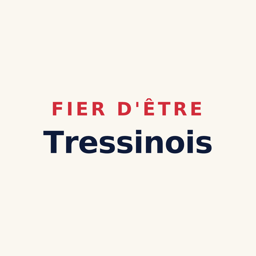 Tasse « Fier d'être Tressinois » — design pour Tressin