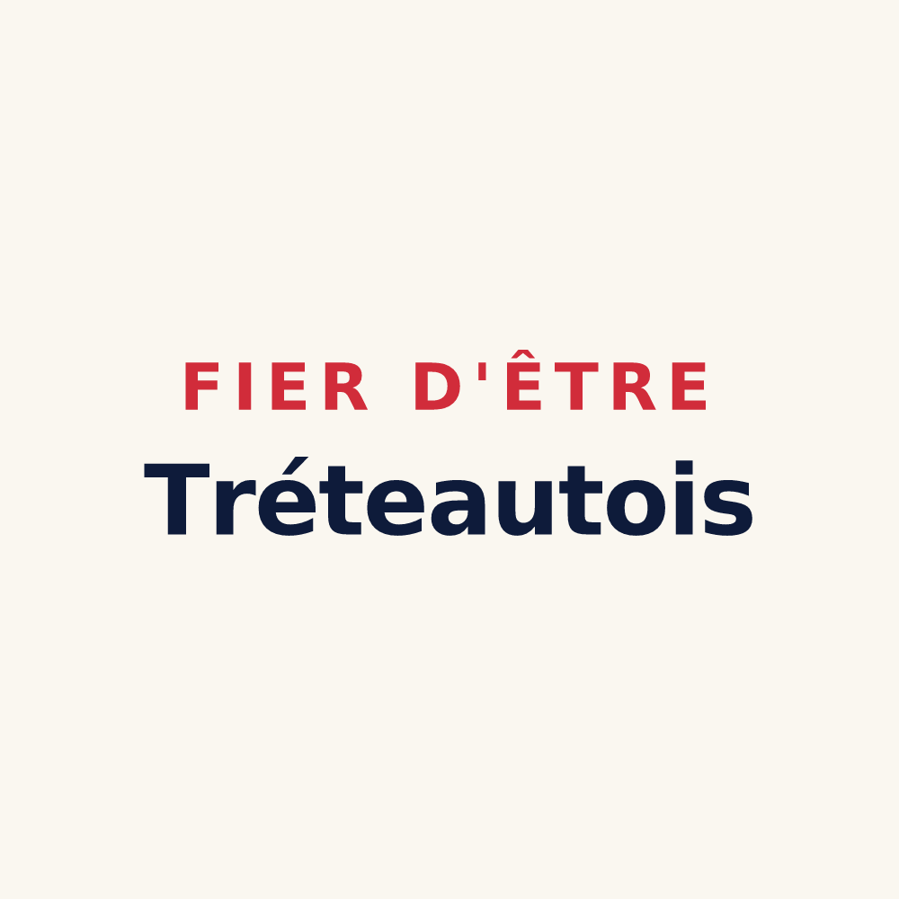 Tasse « Fier d'être Tréteautois » — design pour Treteau