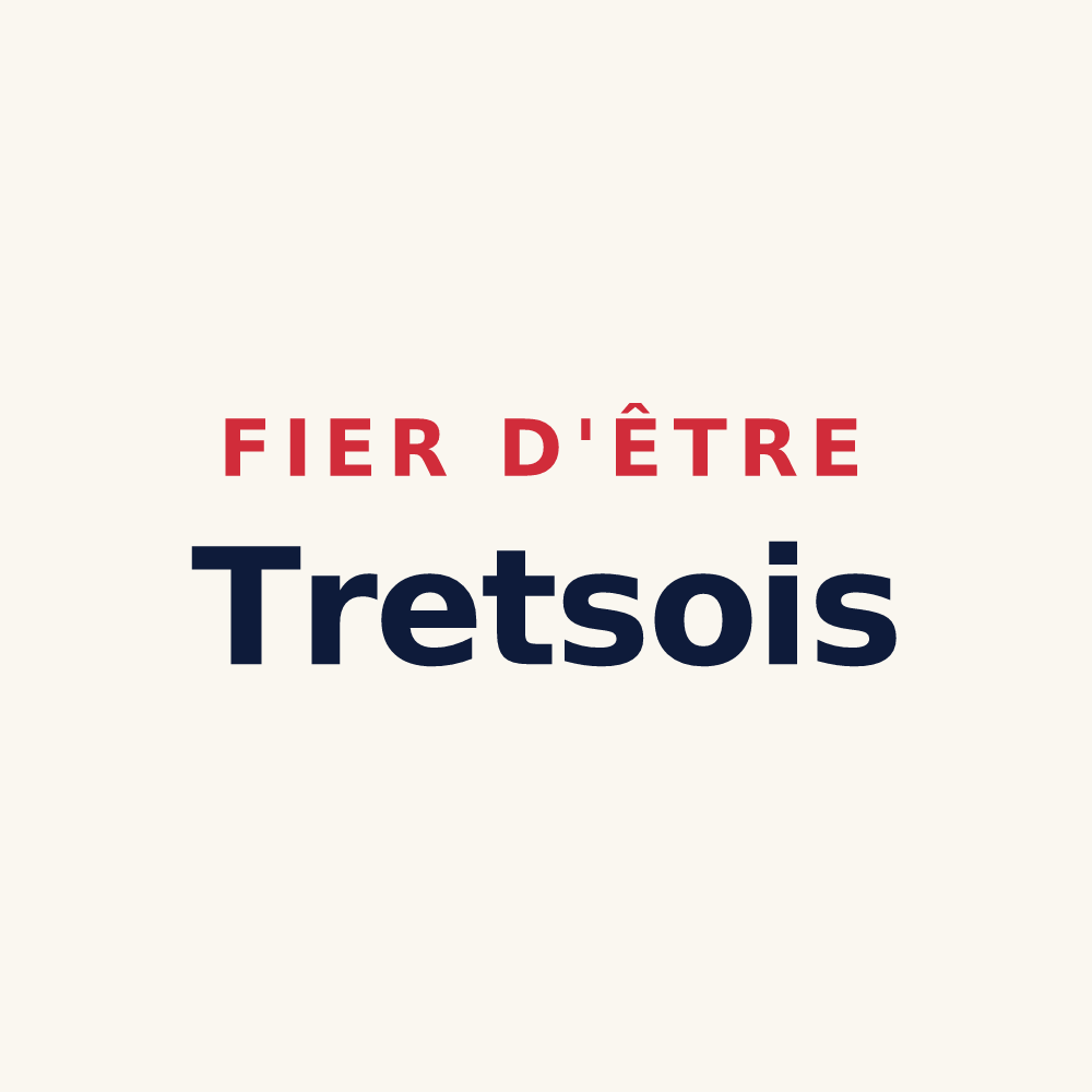 Tasse « Fier d'être Tretsois » — design pour Trets