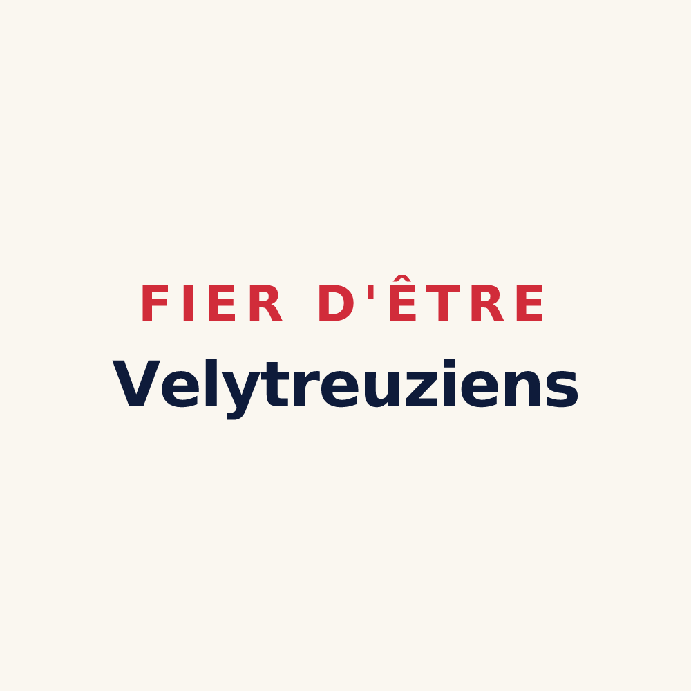 Tasse « Fier d'être Velytreuziens » — design pour Treuzy-Levelay