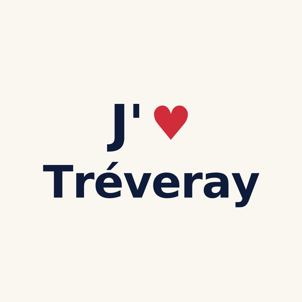 Tasse personnalisée Tréveray — design J'aime Tréveray