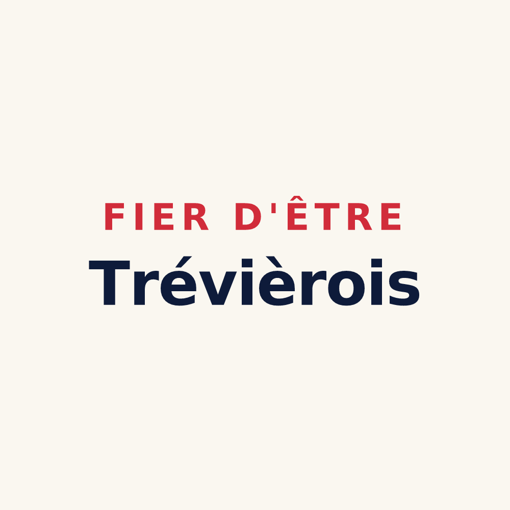 Tasse « Fier d'être Trévièrois » — design pour Trévières