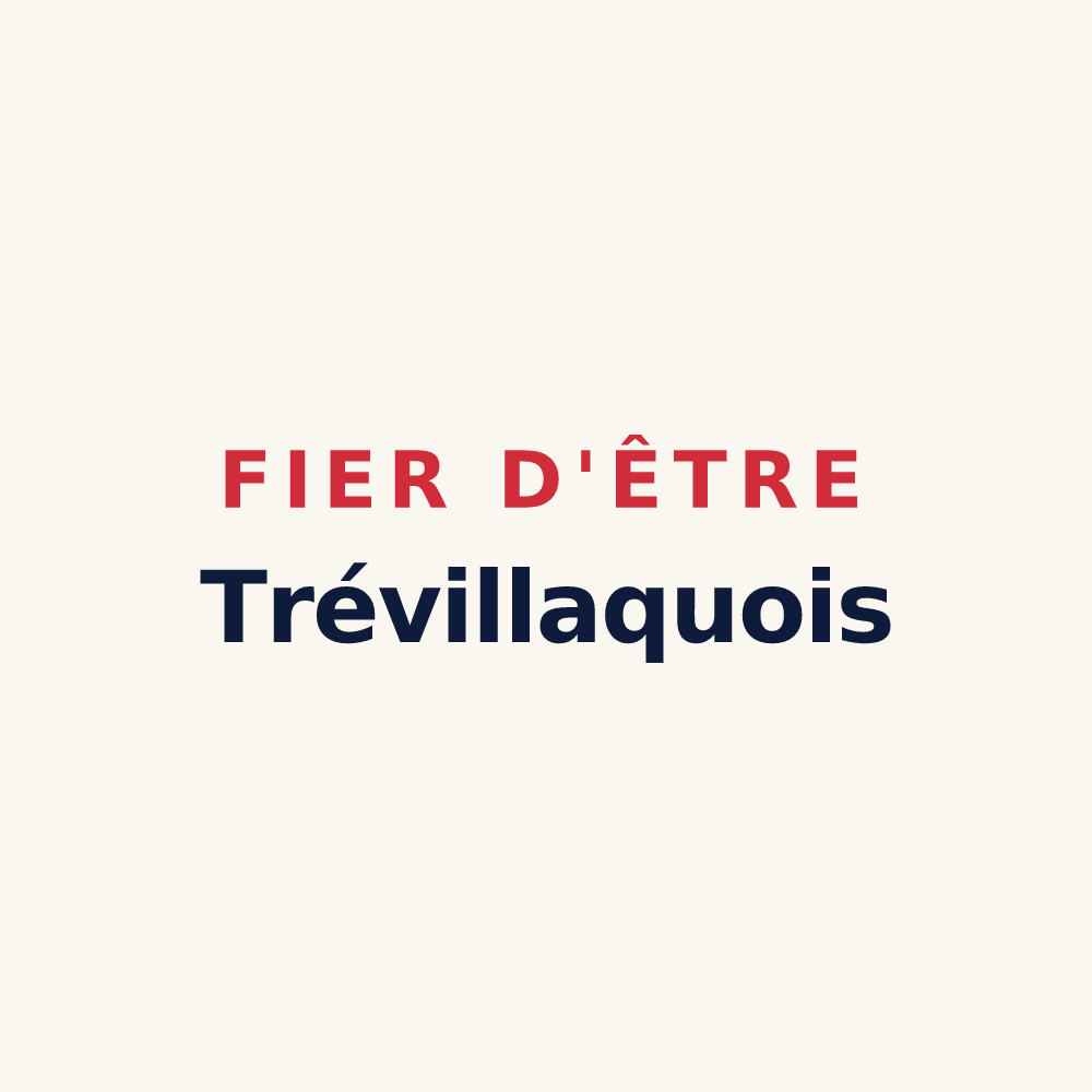 Tasse « Fier d'être Trévillaquois » — design pour Trévillach
