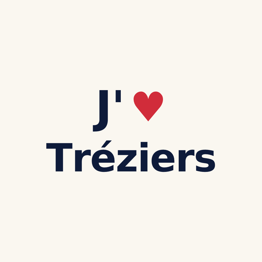 Tasse personnalisée Tréziers — design J'aime Tréziers