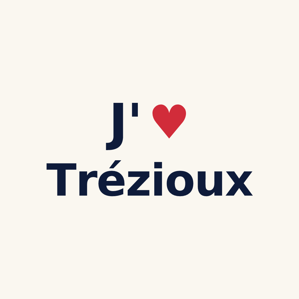 Tasse personnalisée Trézioux — design J'aime Trézioux