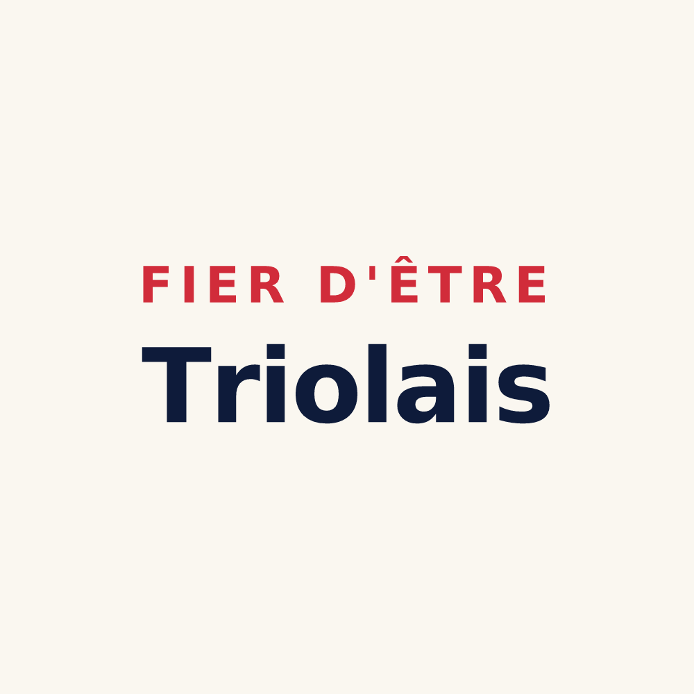 Tasse « Fier d'être Triolais » — design pour Triaize