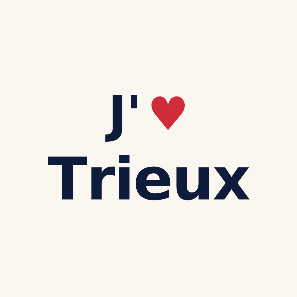 Tasse personnalisée Trieux — design J'aime Trieux