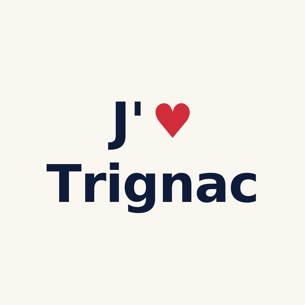 Tasse personnalisée Trignac — design J'aime Trignac