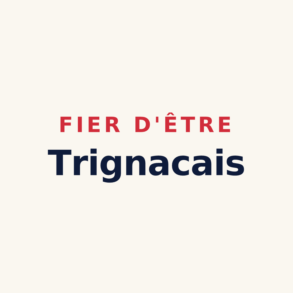 Tasse « Fier d'être Trignacais » — design pour Trignac