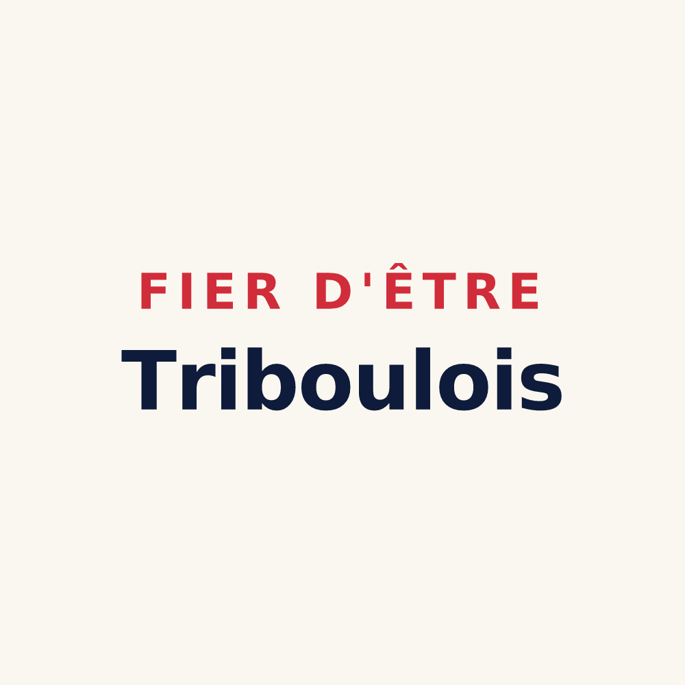 Tasse « Fier d'être Triboulois » — design pour Trilbardou