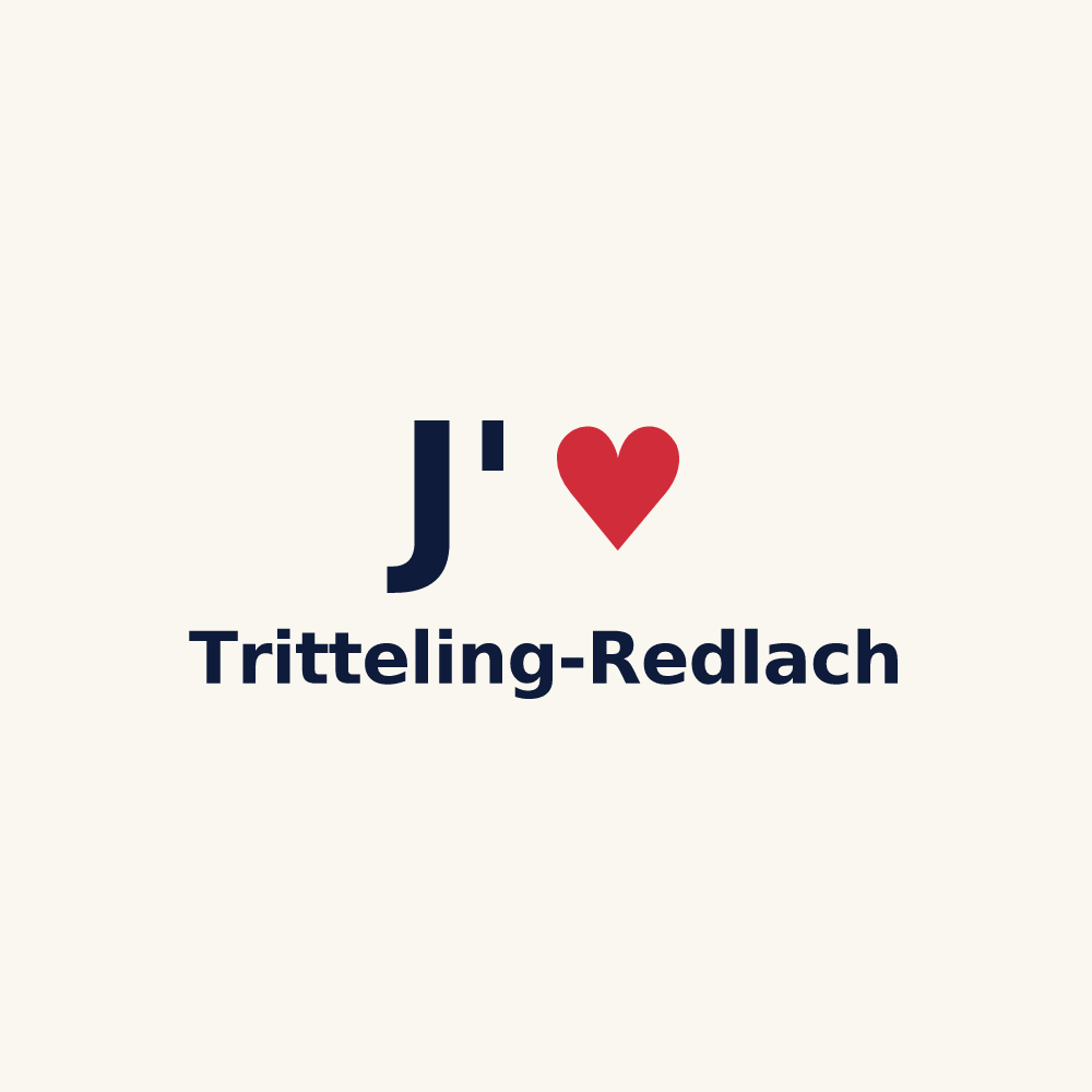 Tasse personnalisée Tritteling-Redlach — design J'aime Tritteling-Redlach