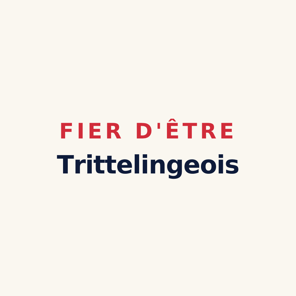 Tasse « Fier d'être Trittelingeois » — design pour Tritteling-Redlach