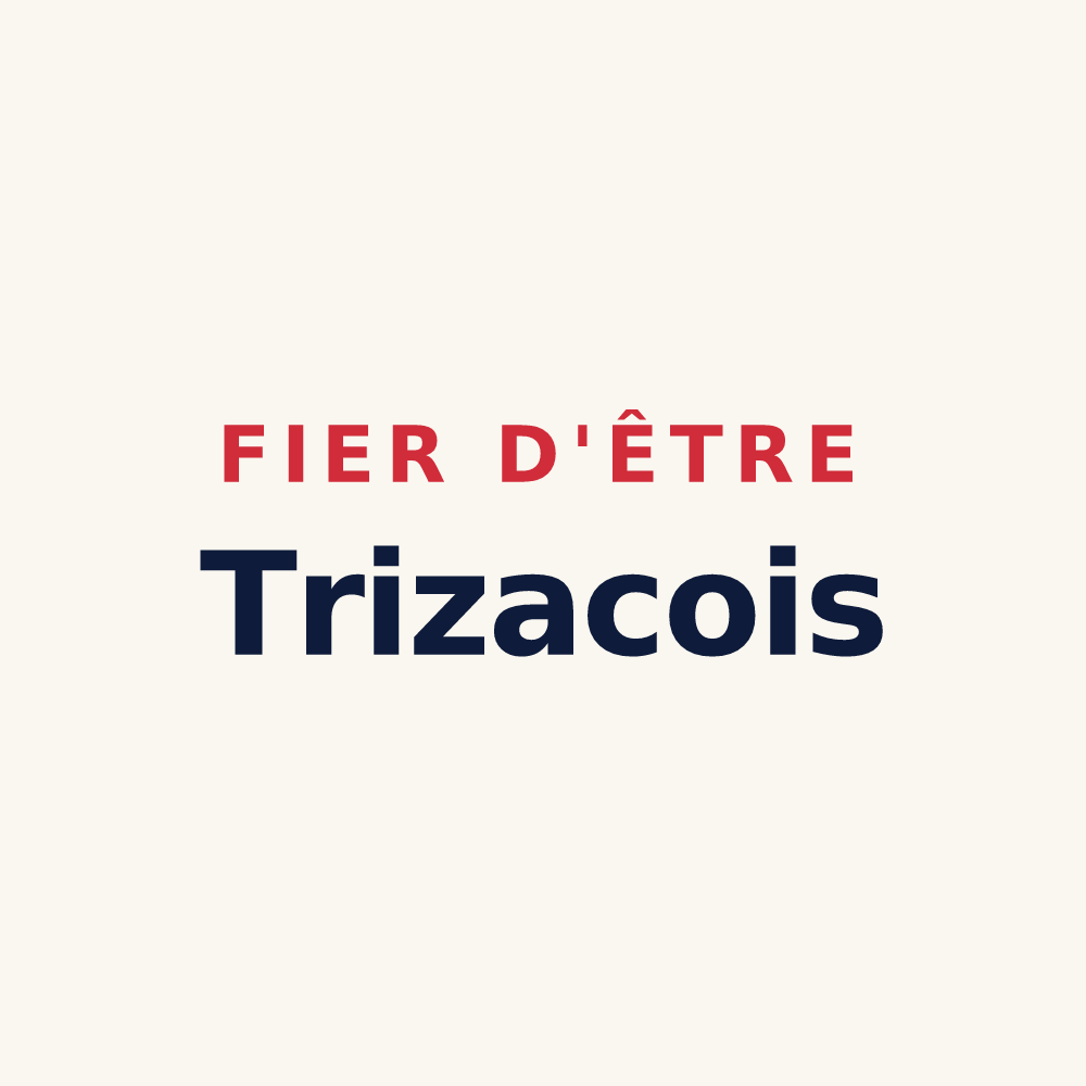 Tasse « Fier d'être Trizacois » — design pour Trizac